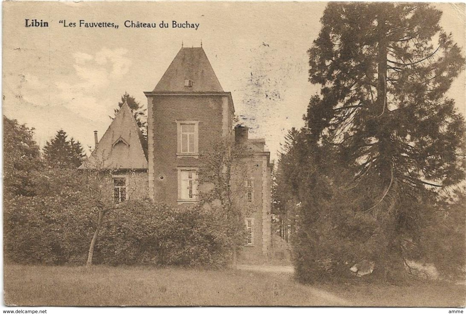 Libin   *  "Les Fauvettes"  Chateau Du Buchay - Libin