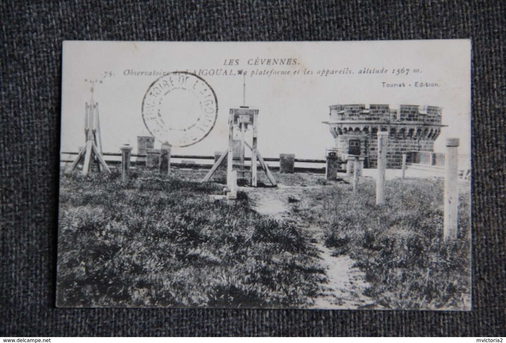 Observatoire De L'AIGOUAL -  Plateforme Et Appareils, Altitude 1567 M. - Autres & Non Classés