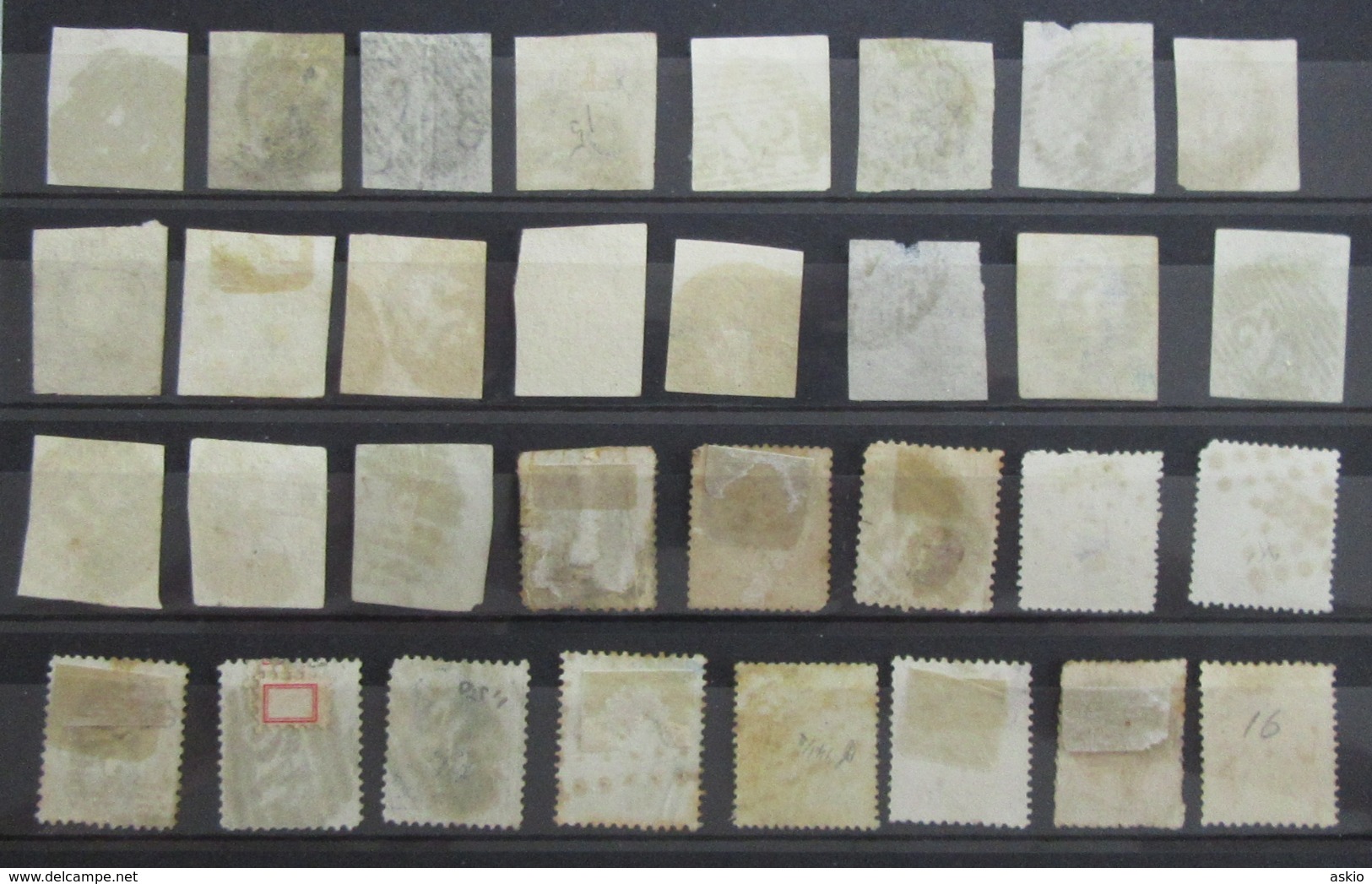 Belgique Belgium Belgie  - Lot De Timbres MEDAILLONS - Divers - R105e9314 - 1849-1865 Medallions (Other)