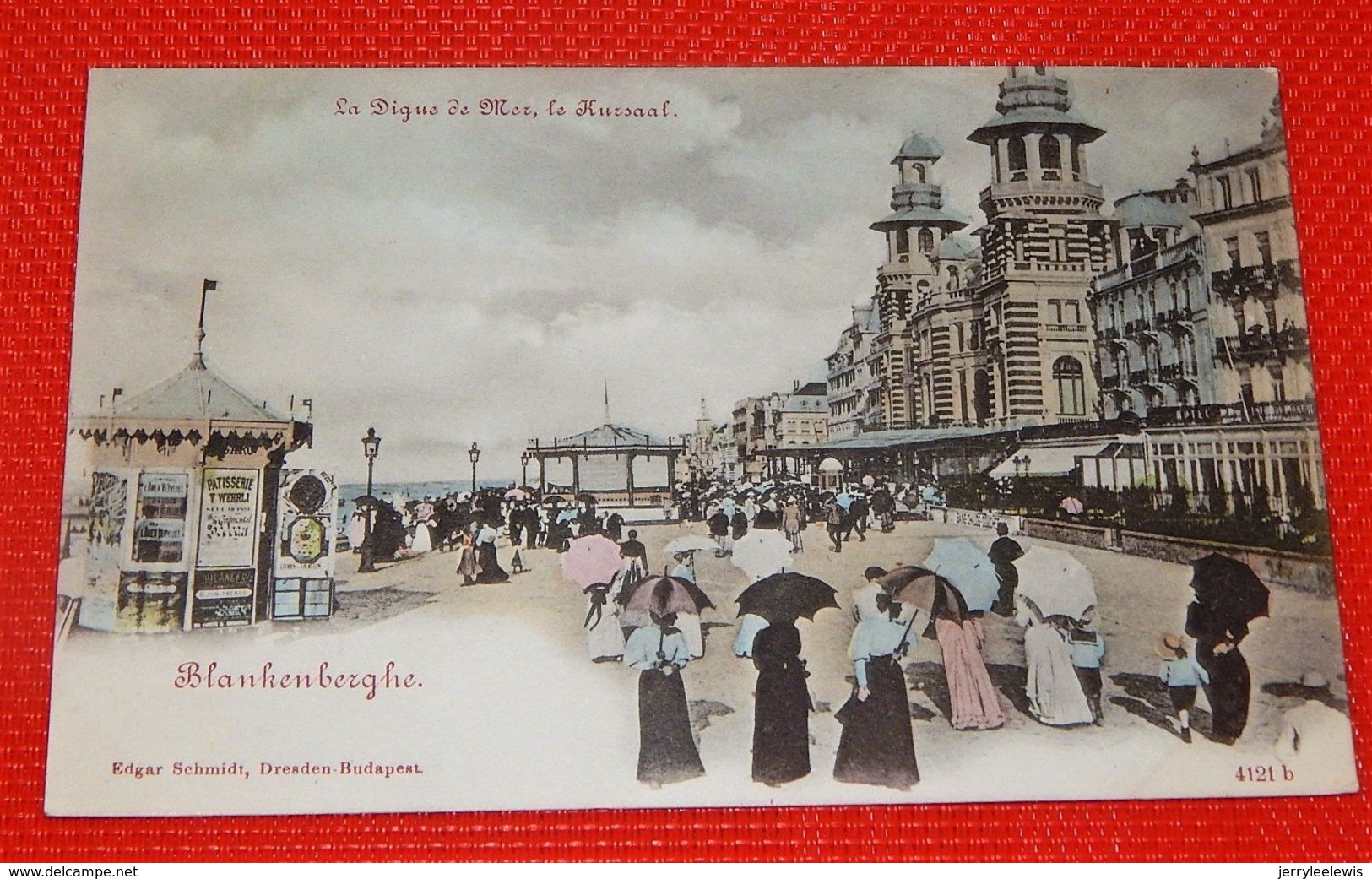 BLANKENBERGE -  De Zeedijk En Het Kursaal  - La Digue De Mer Et Le Kursaal - Blankenberge