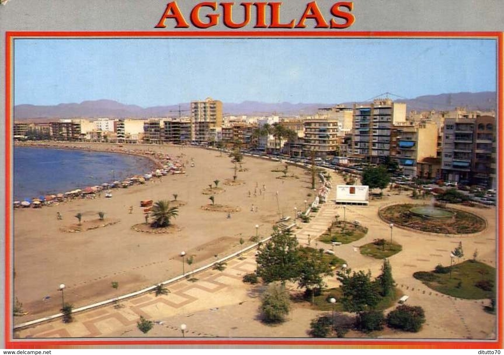 Aguilas - - Murcia - Playa - Formato Grande Viaggiata – E 13 - Altri & Non Classificati