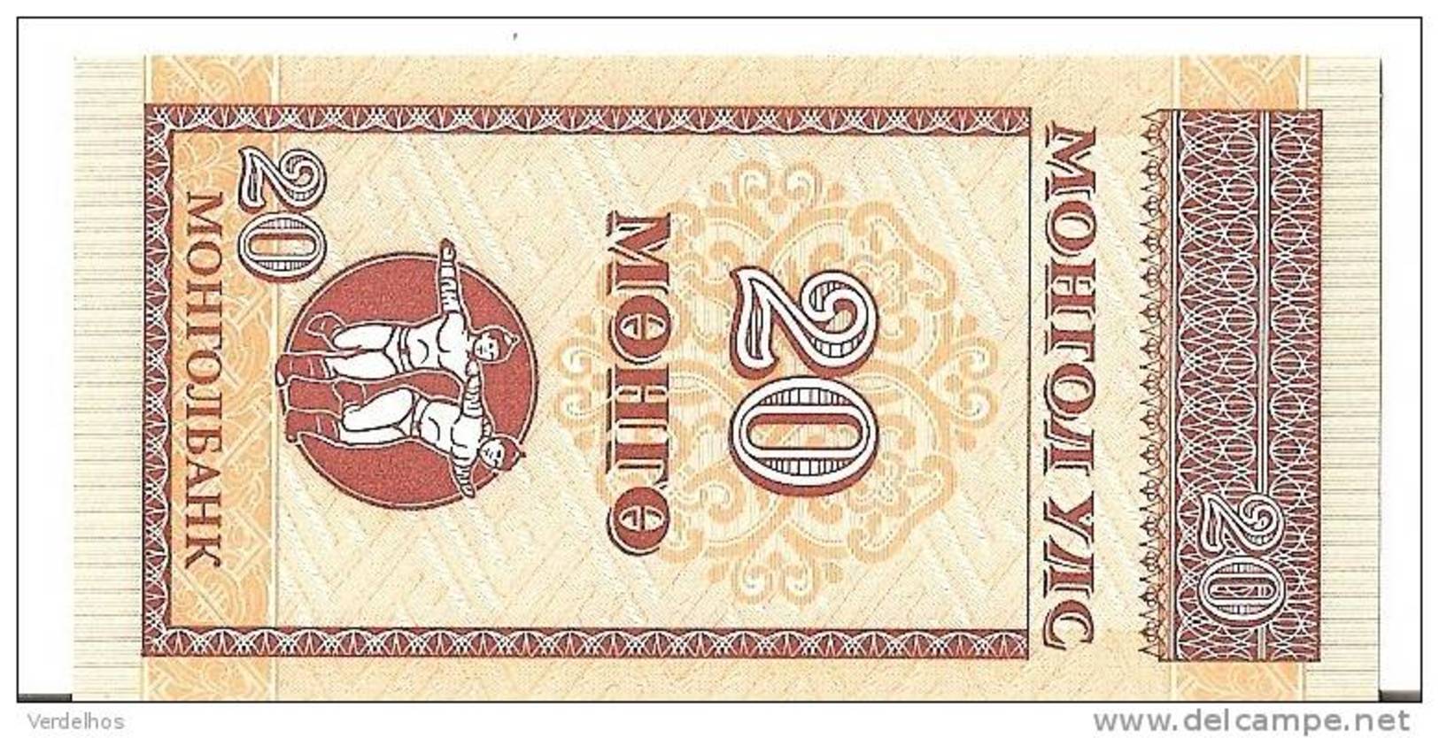 MONGOLIE 20 MONGO UNC P 50 - Mongolia