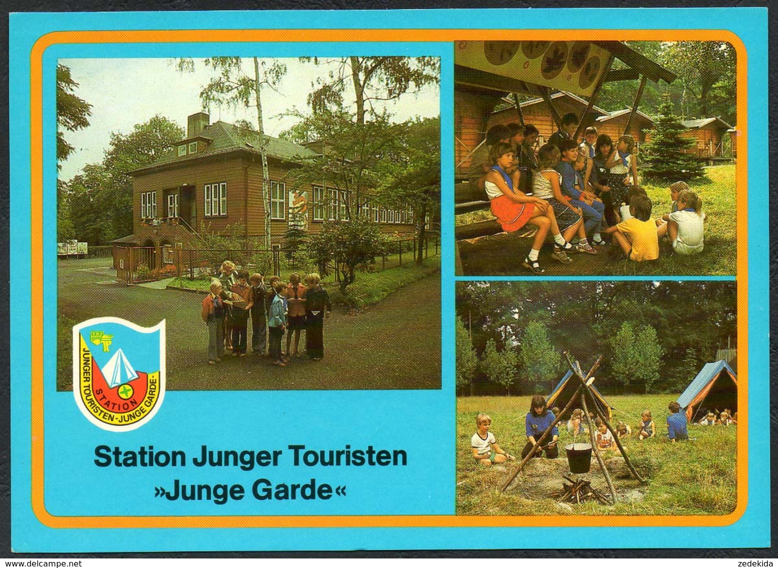 C8628 - TOP Karl Marx Stadt Küchwald Station Junger Touristen Junge Garde - Bild Und Heimat Reichenbach - Chemnitz (Karl-Marx-Stadt 1953-1990)