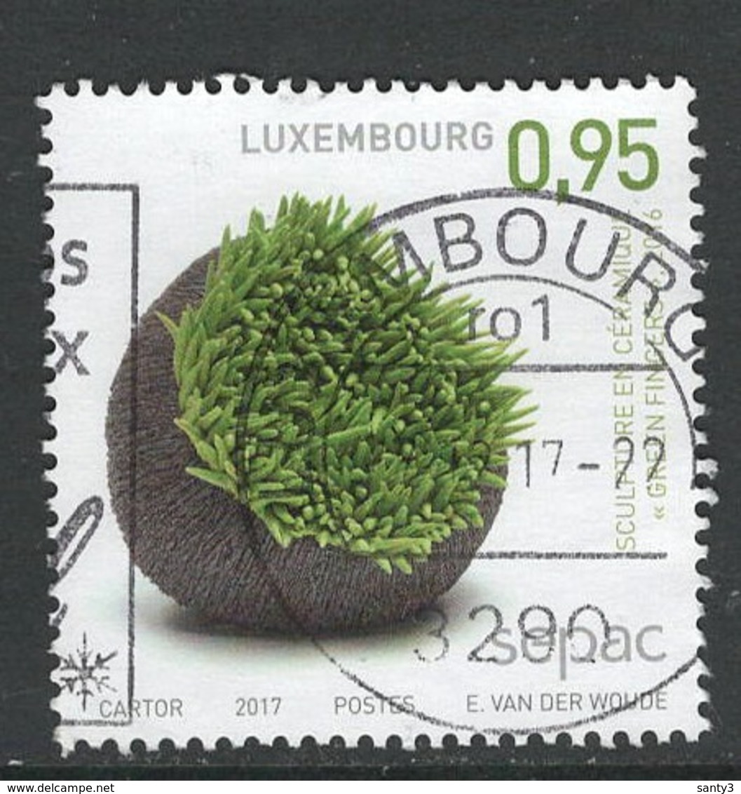 Luxemburg, Yv 2080 Jaar 2017, Gestempeld - Used Stamps