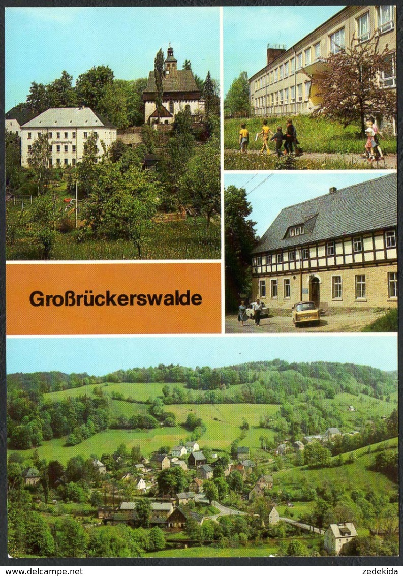 C8630 - TOP Großrückerswalde Kindergarten Schule Lehrlingswohnheim - Bild Und Heimat Reichenbach - Marienberg