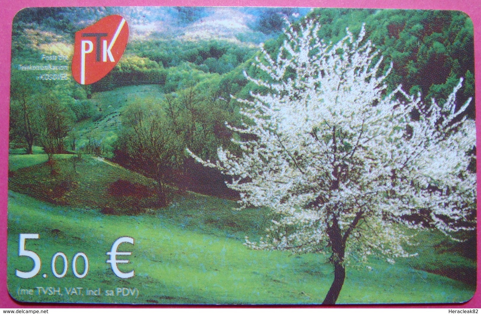 Serial # 55... Kosovo CHIP PHONE CARD 5 EURO Operator VALA900 *BREZOVICA Mountain* - Kosovo