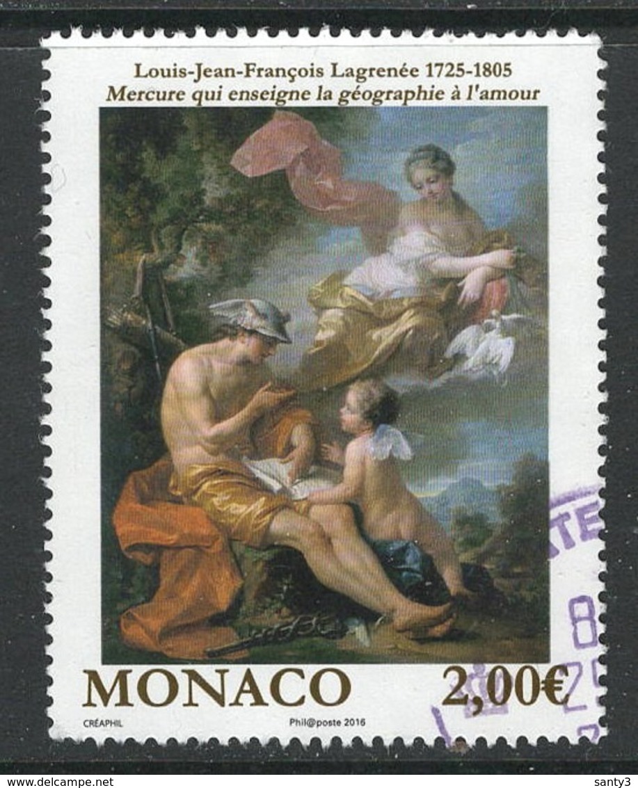 Monaco, Yv 3037 Jaar 2016, Hoge Waarde,  Gestempeld - Used Stamps