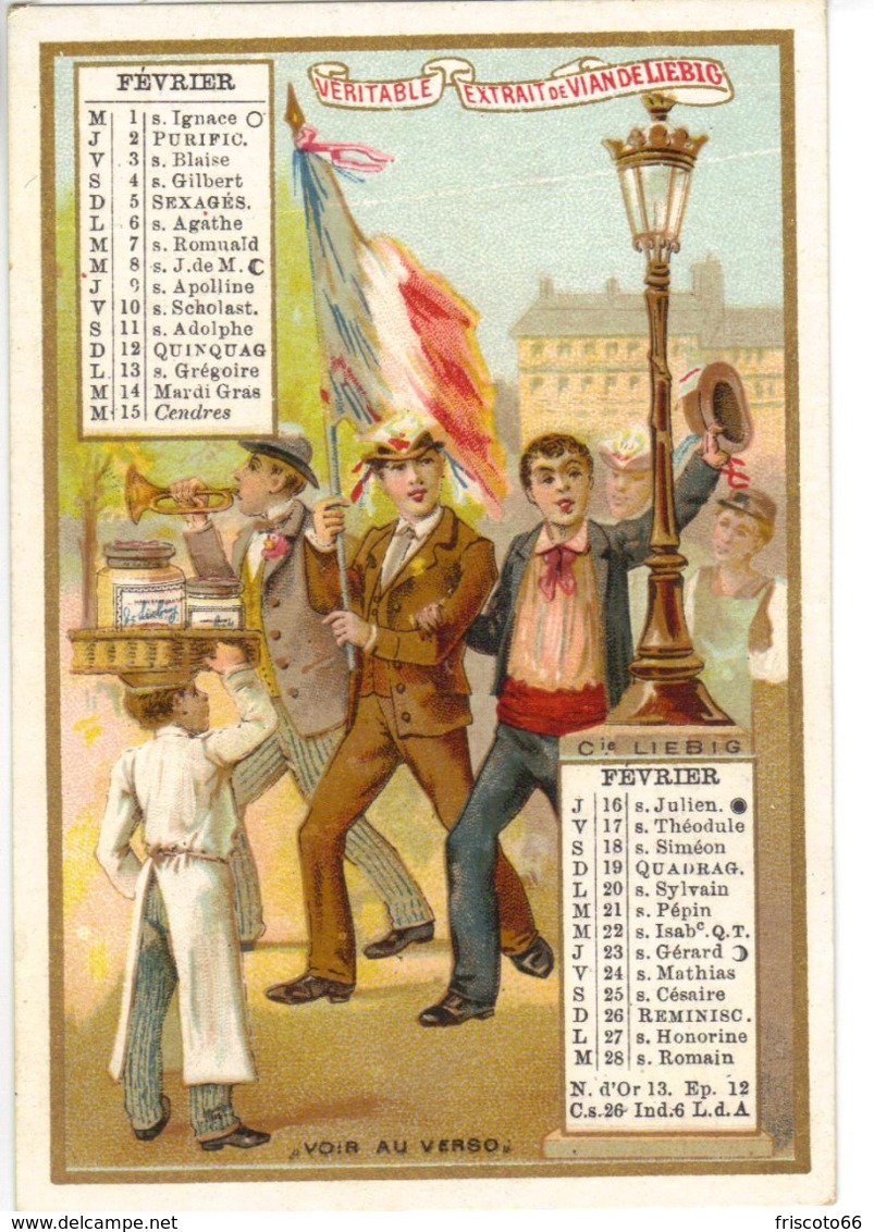 Série 2 Chromos Liébig Janvier Et Février 1893 - Liebig