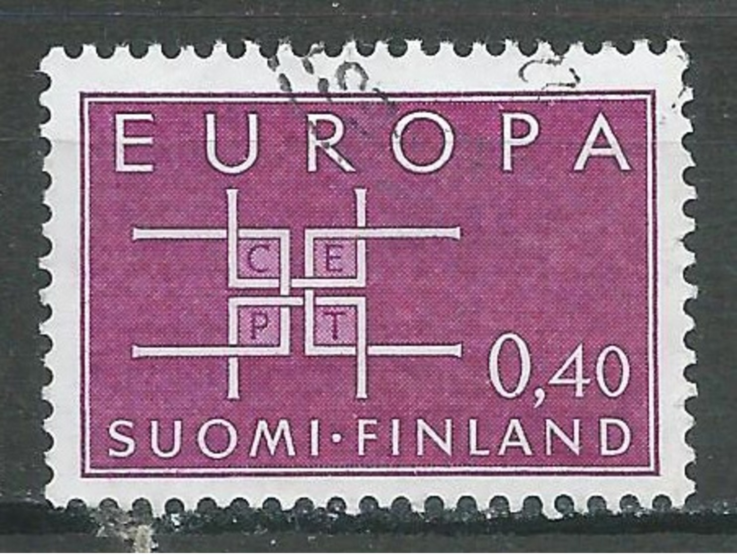 Finlande YT N°556 Europa 1963 Oblitéré ° - 1963