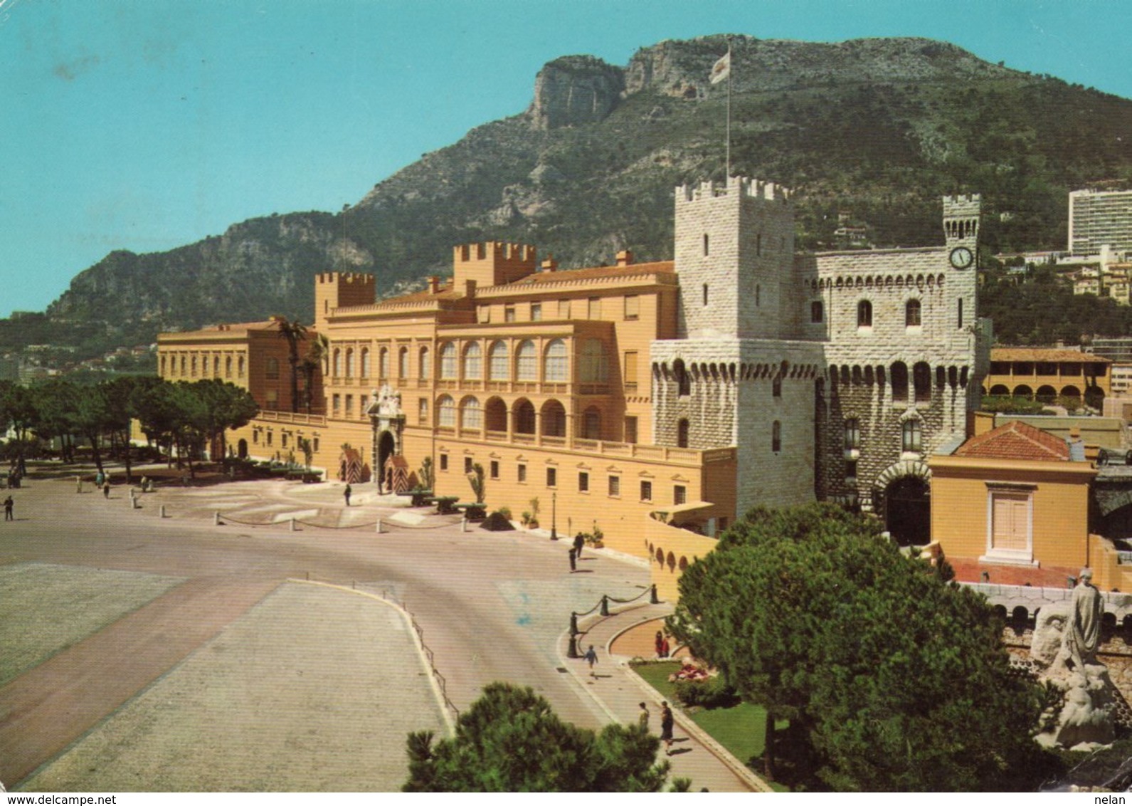 PRINCIPAUTE DE MONACO-LE PALAIS PRINCIER ET LA TOUR DE L HORLOGE-F.G - Palazzo Dei Principi