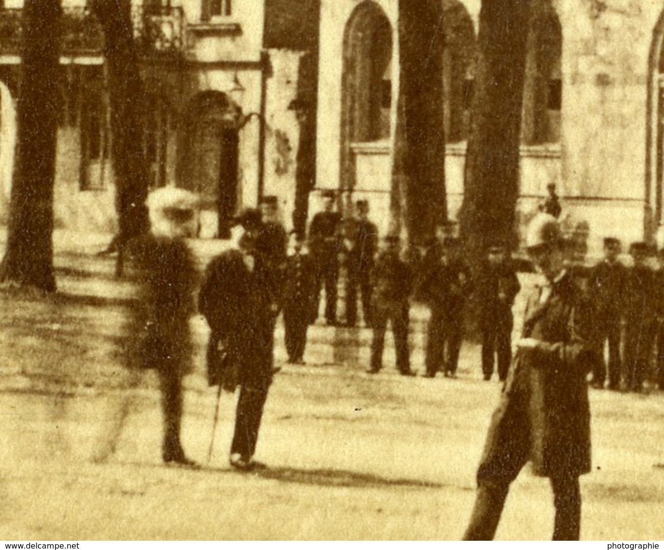 Allemagne Munster Hopital ? Unijambiste Ancienne Photo CDV Hundt 1870' - Ancianas (antes De 1900)