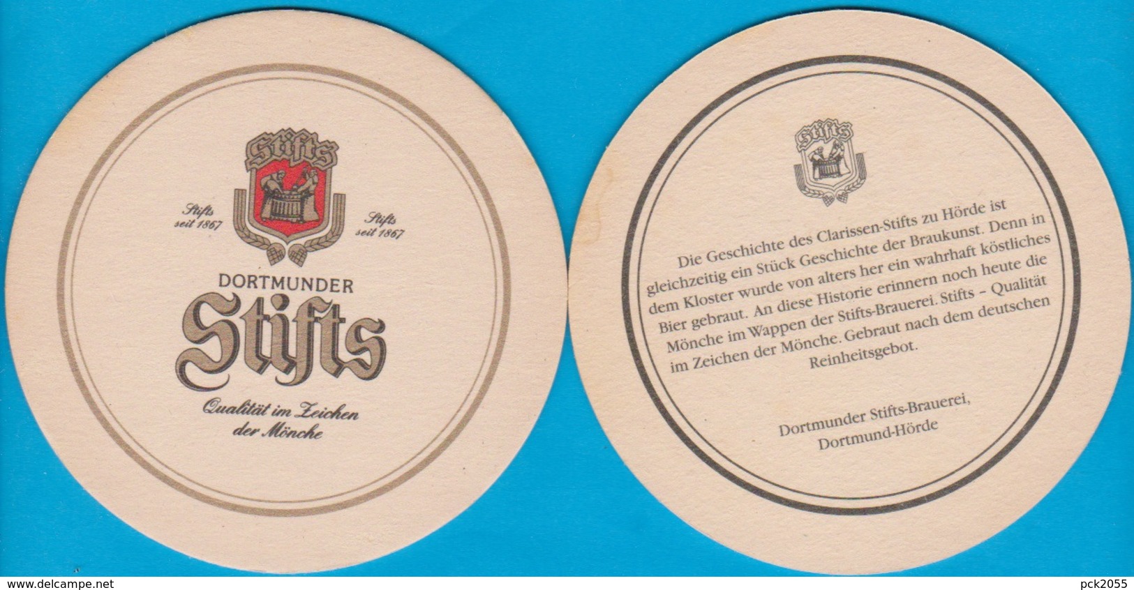 Stifts-Brauerei Dortmund ( Bdg 2759 ) - Bierdeckel