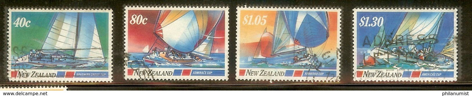 NEW ZEALAND YACHTING 1987 USED !! - Other & Unclassified