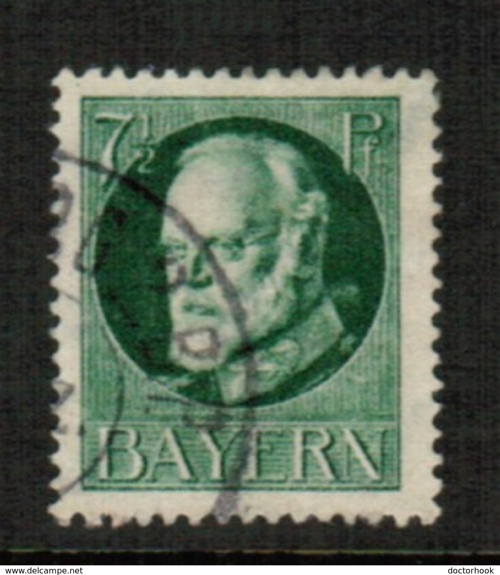 BAVARIA  Scott # 97 VF USED (Stamp Scan # 541) - Used