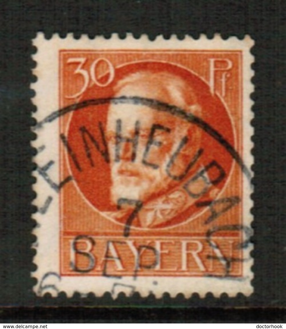 BAVARIA  Scott # 104 VF USED (Stamp Scan # 541) - Used