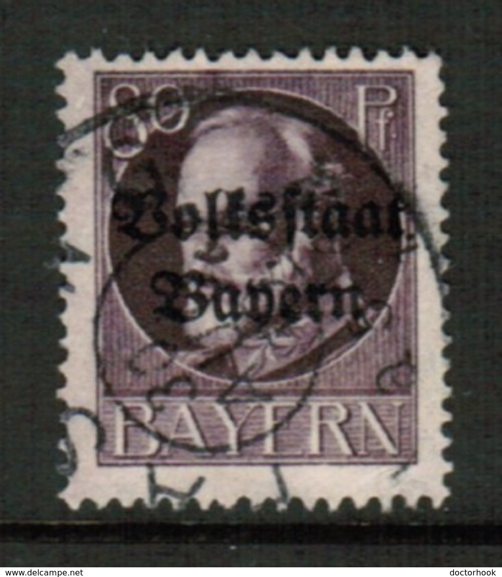 BAVARIA  Scott # 149 VF USED (Stamp Scan # 541) - Used