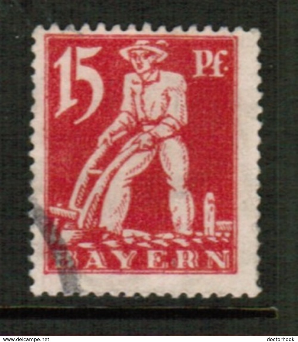 BAVARIA  Scott # 240 VF USED (Stamp Scan # 541) - Used