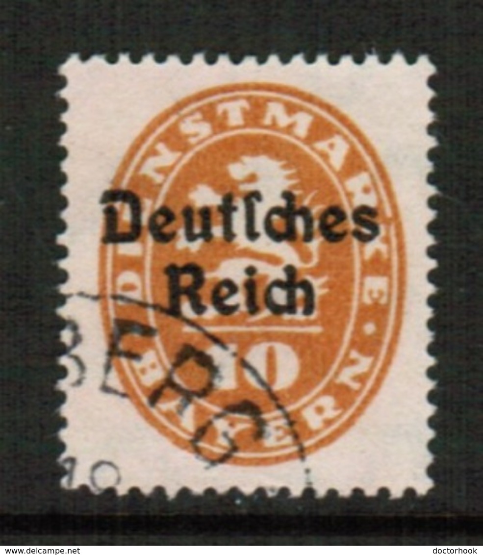 BAVARIA  Scott # O 53 VF USED (Stamp Scan # 541) - Officials