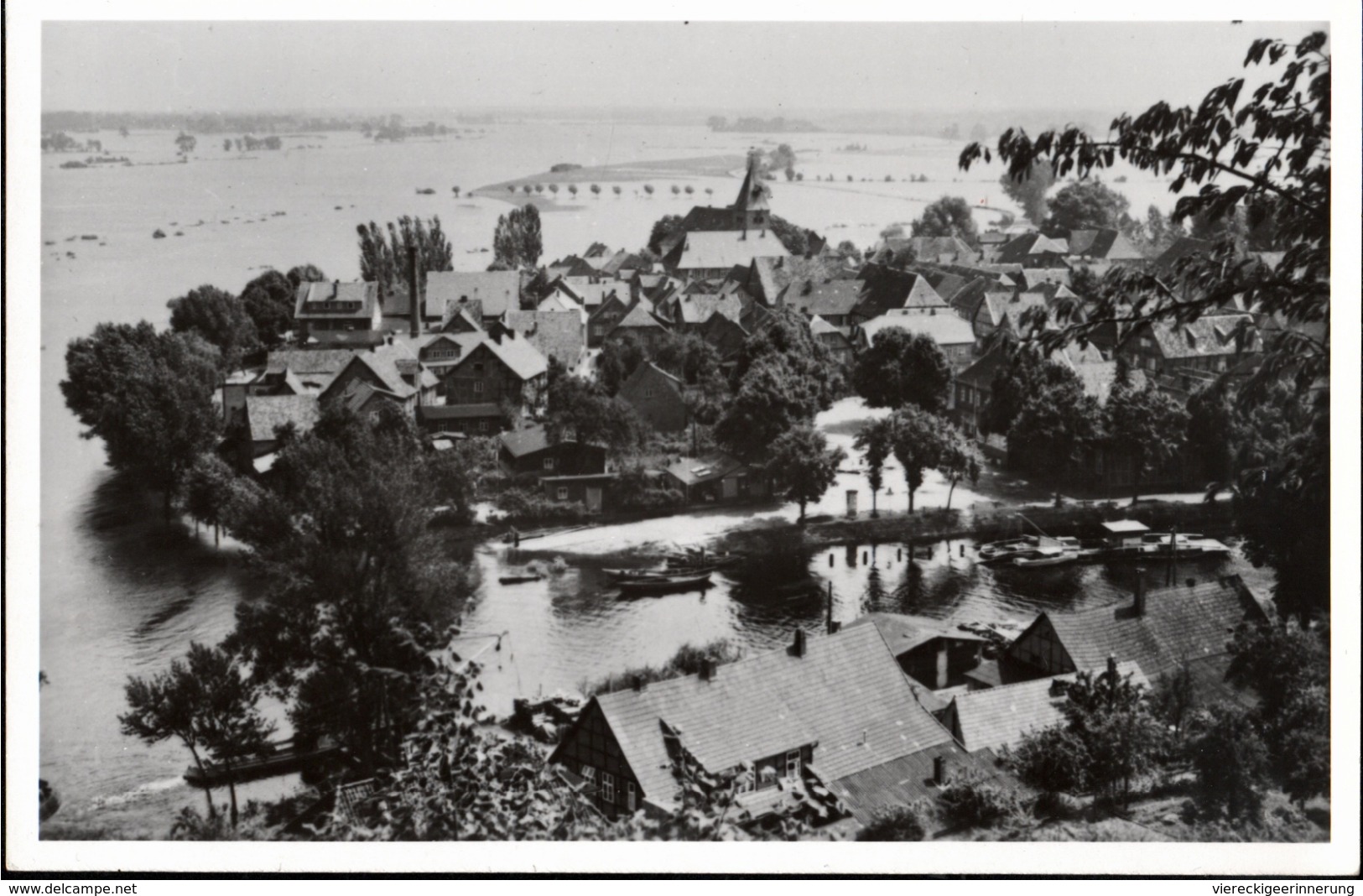 ! S/w Ansichtskarte Aus Hitzacker, Elbe, 1955 - Hitzacker