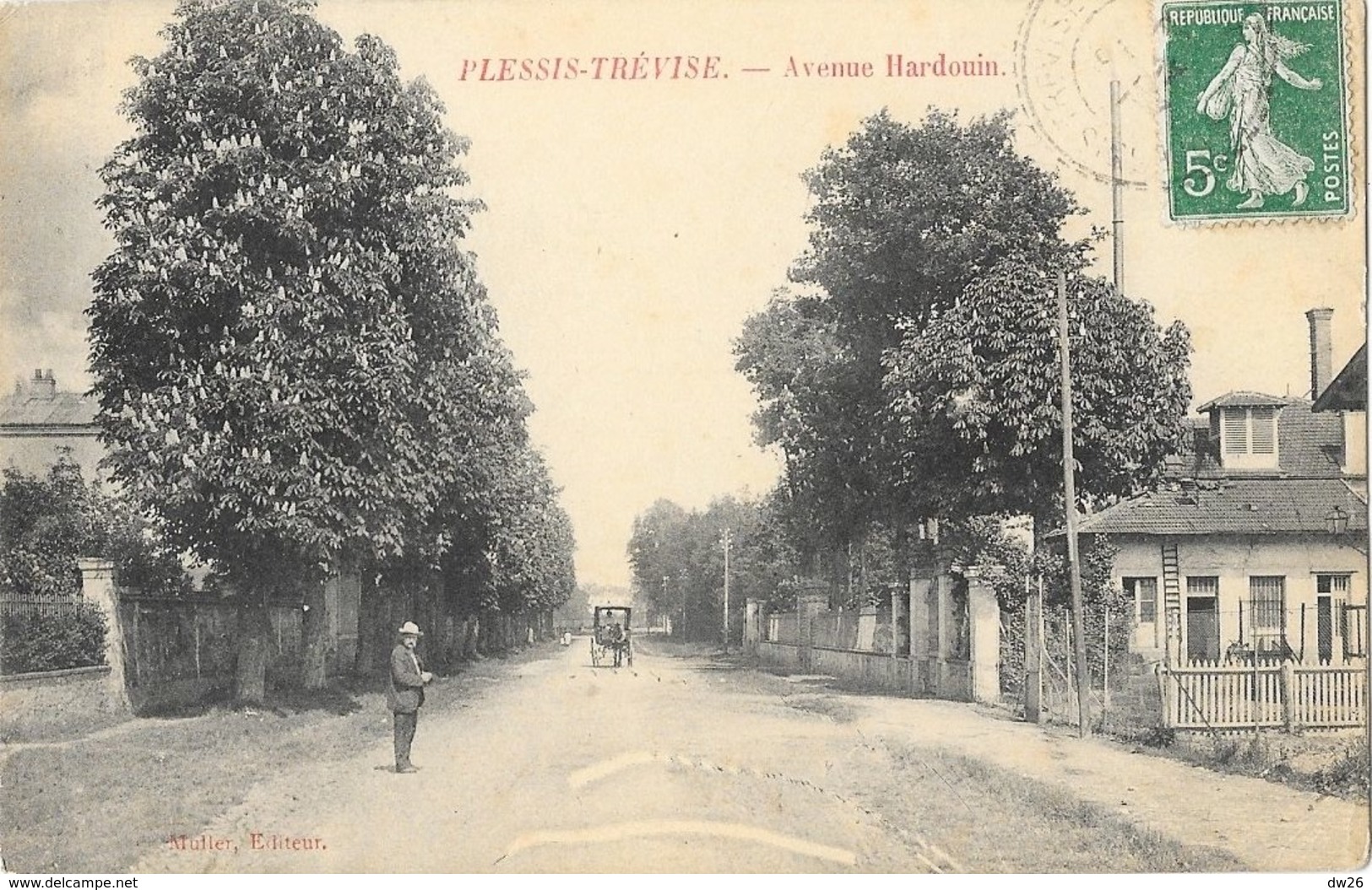 Le Plessis-Trévise (Seine-et-Oise) - Avenue Hardouin - Edition Muller - Le Plessis Trevise