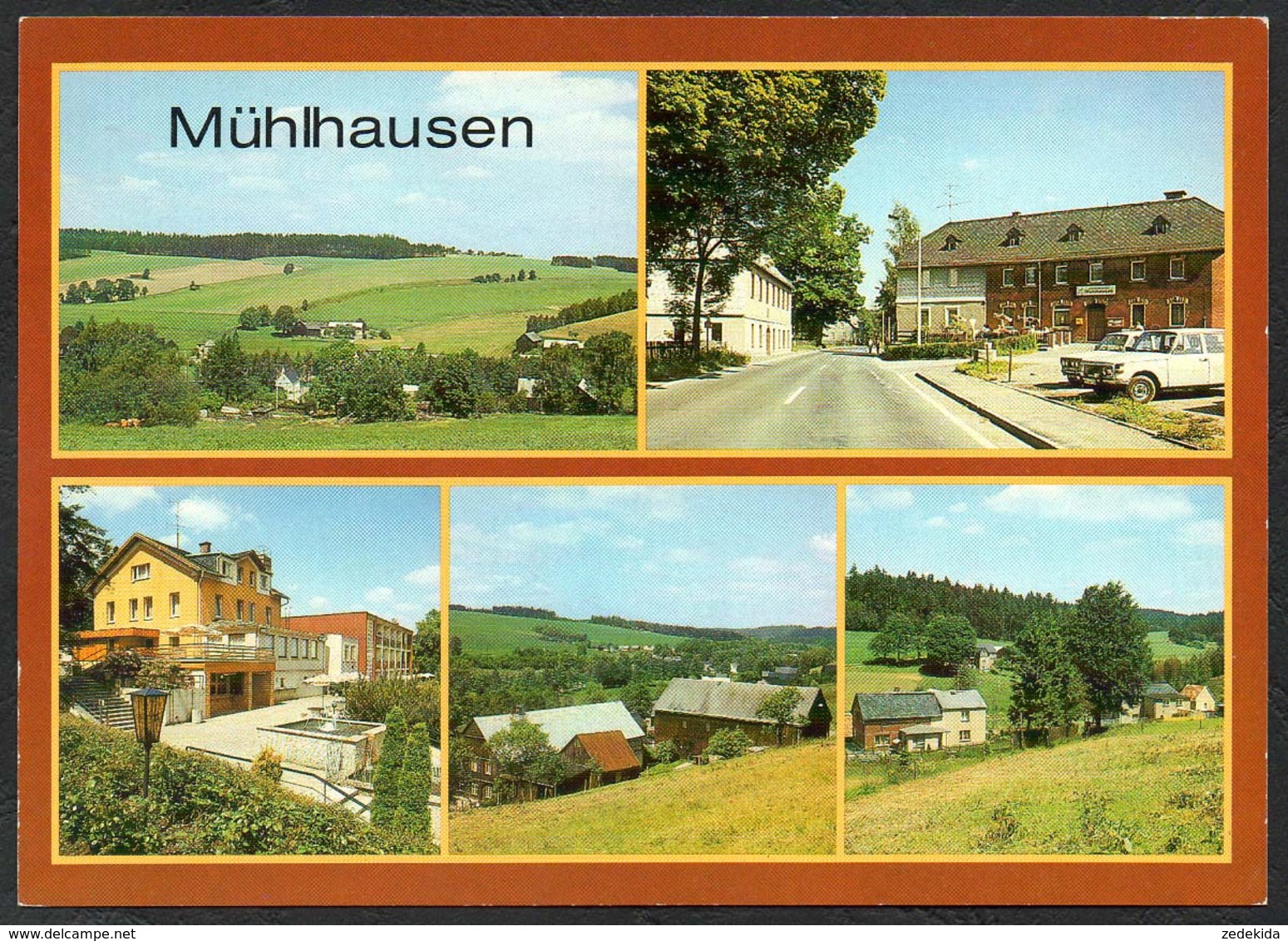 C8652 - TOP Mühlhausen Gaststätte Ferienheim Ernst Grube OT Jüdenloh - Bild Und Heimat Reichenbach - Oelsnitz I. Erzgeb.