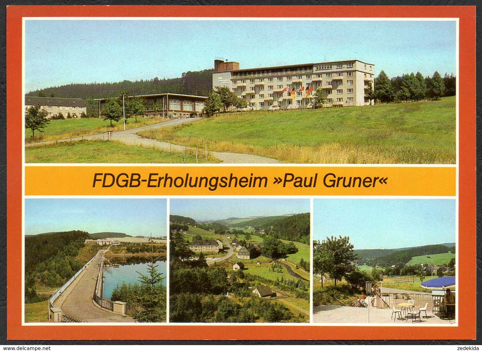 C8658 - TOP Cämmerswalde OT Rauschenbach FDGB Erholungsheim Paul Gruner - Bild Und Heimat Reichenbach - Brand-Erbisdorf