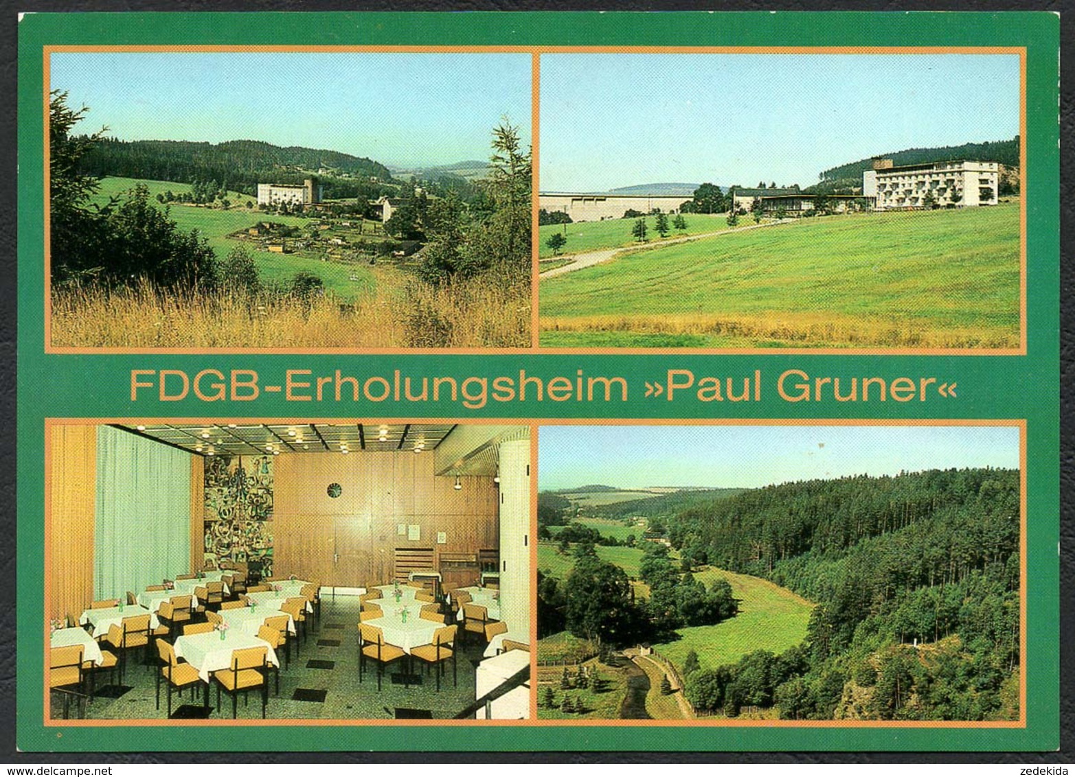 C8659 - TOP Cämmerswalde OT Rauschenbach FDGB Erholungsheim Paul Gruner - Bild Und Heimat Reichenbach - Brand-Erbisdorf