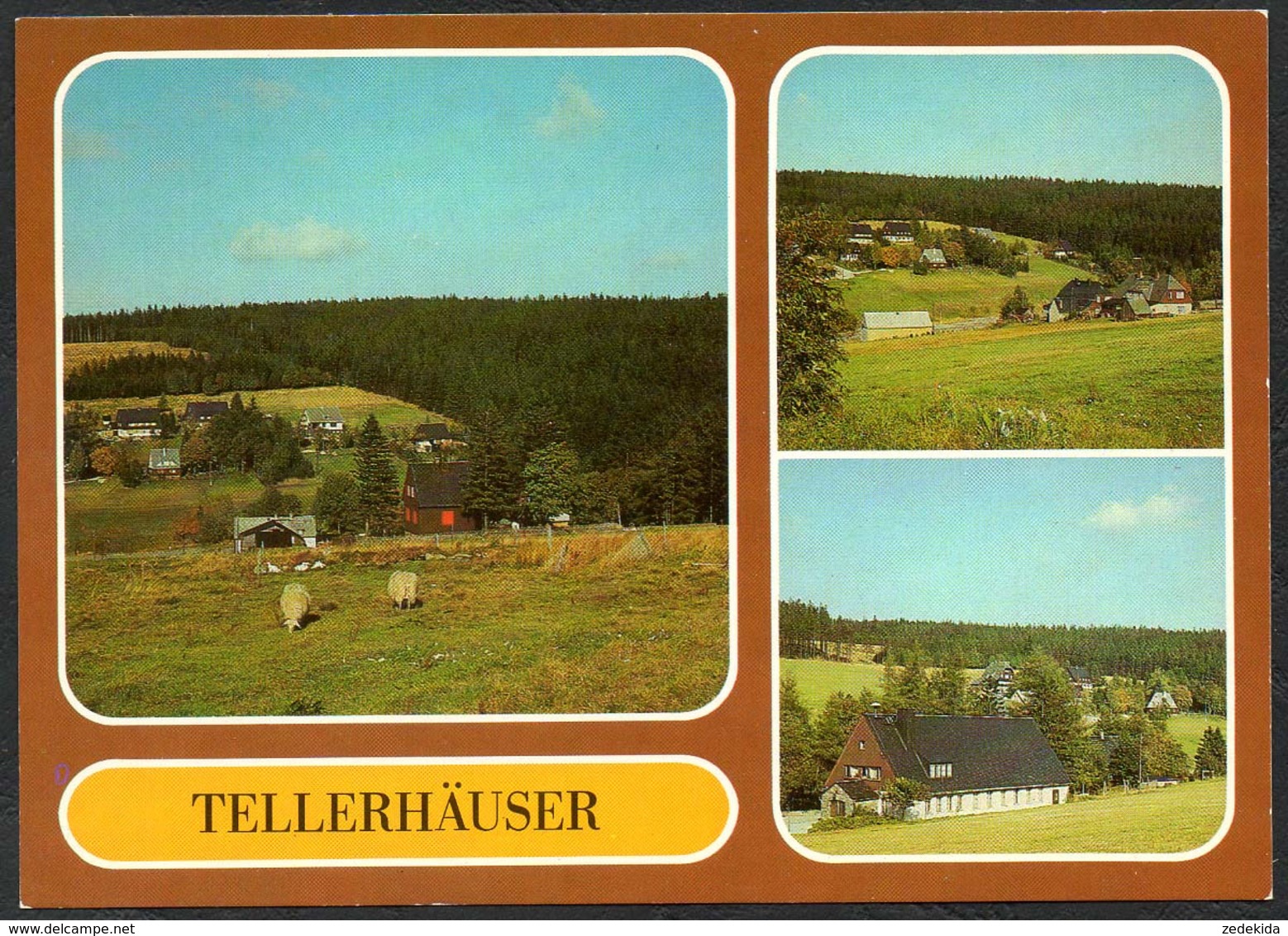 C8674 - TOP Tellerhäuser - Bild Und Heimat Reichenbach - Schwarzenberg (Erzgeb.)