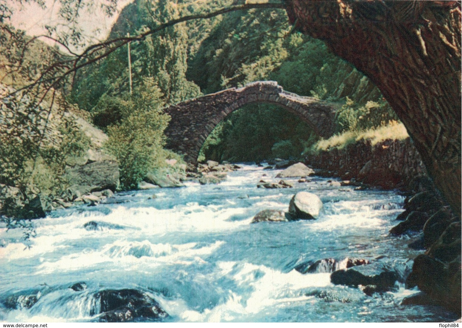 ANDORRE - CROISIERE MEDITERRANEENNE - IONYL 1960 - PLASMARINE -  ANDORRE. - Brieven En Documenten