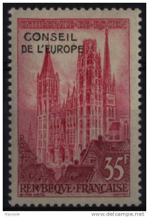 Timbre De Service N° 16 - X X - ( F 618 ) - ( Cathédrale De Rouen ) - Ongebruikt