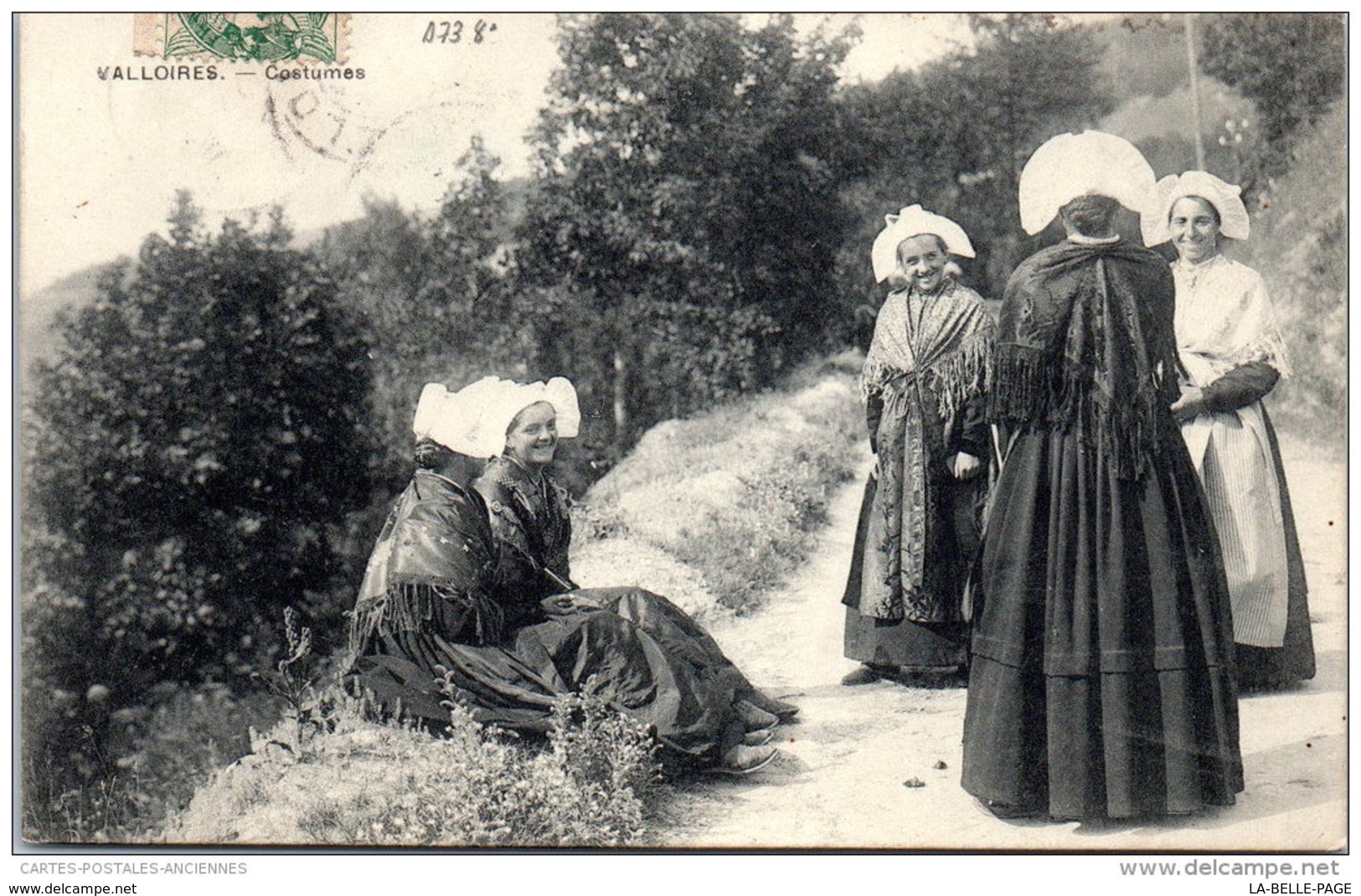 73 VALLOIRES - Types De Costumes Locaux - Autres & Non Classés