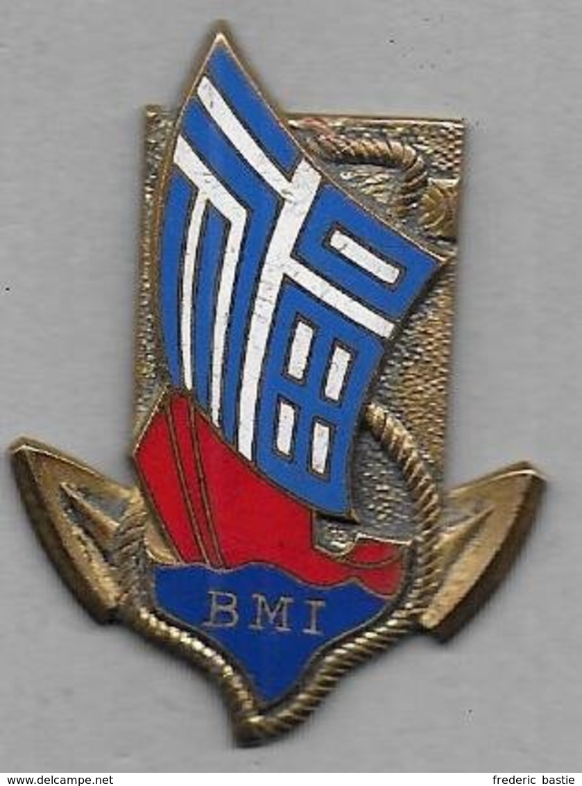 Bataillon De Marche Indochinois - Insigne émaillé Drago Béranger 691 - Armée De Terre