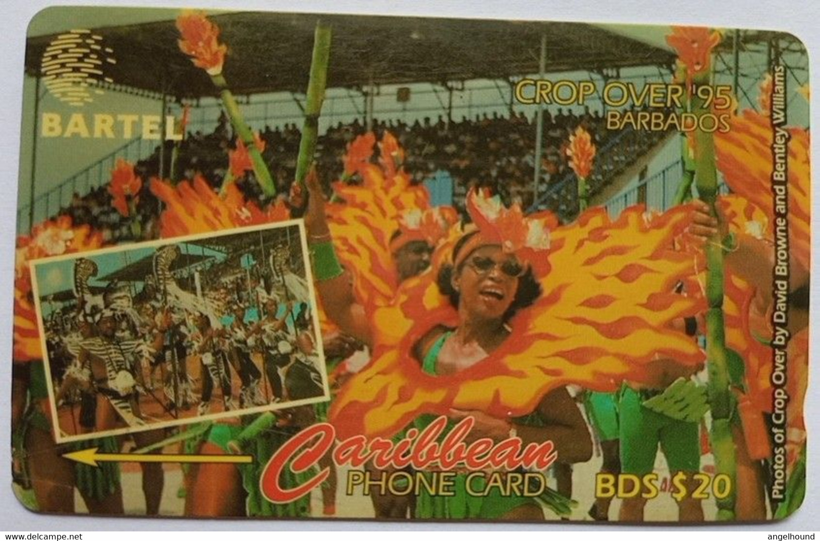 Barbados 92CBDA B$20 " Crop Over  (with Slash C/n ) " - Barbades