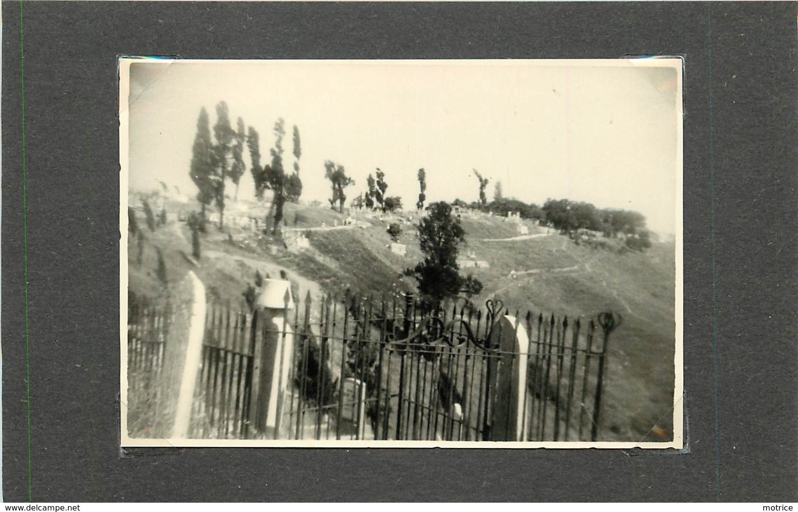 TURQUIE- ISTANBUL, Eyoub, Cimetière (photo Années 40/50 Format 9,9cm X 7cm) - Lieux