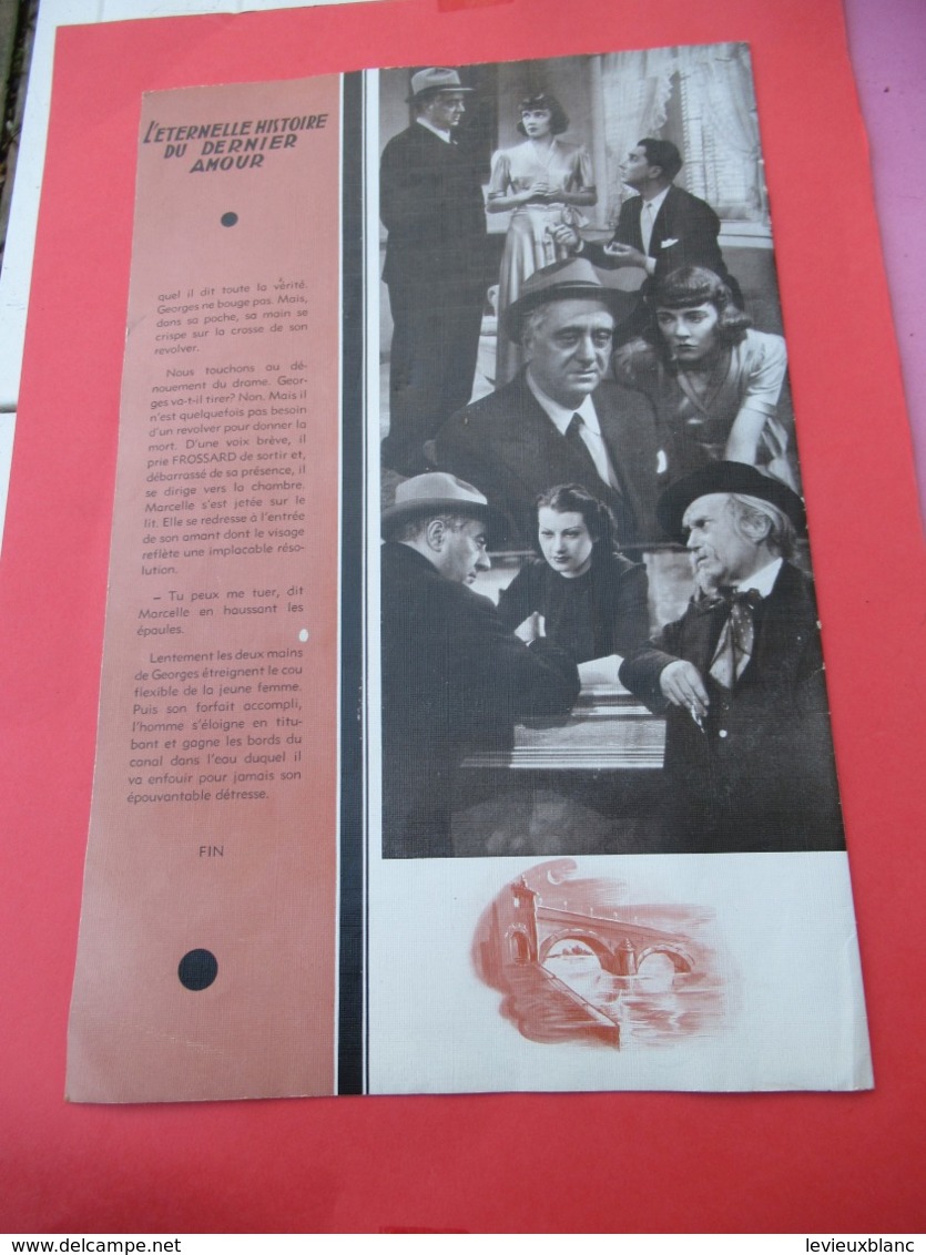 Film Ancien/grande Plaquette De Luxe Présentation De Film/"Derniére Jeunesse"/RAIMU/Delubac/Brasseur/1939         CIN116 - Other & Unclassified