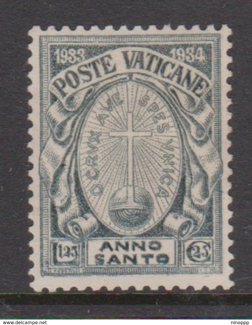 Vatican City S 18 1933 Holy Year.lire 1,25 Ultra,mint Hinged - Used Stamps