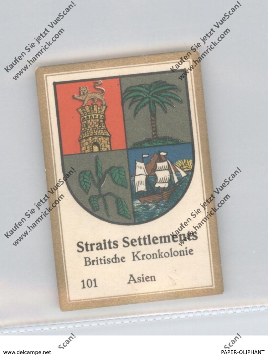 MALAYSIA - STRAITS SETTLEMENT, Staatswappen, Abdullah Vignette / Cinderella - Malaysia