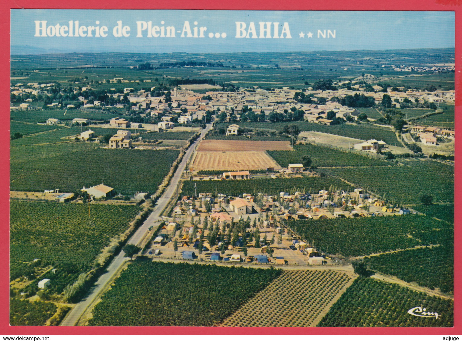 CPm-34-POMEROLS -BAHIA - Vue Aérienne De L'Hôtellerie De Plein Air -  2 SCANS *** - Other & Unclassified