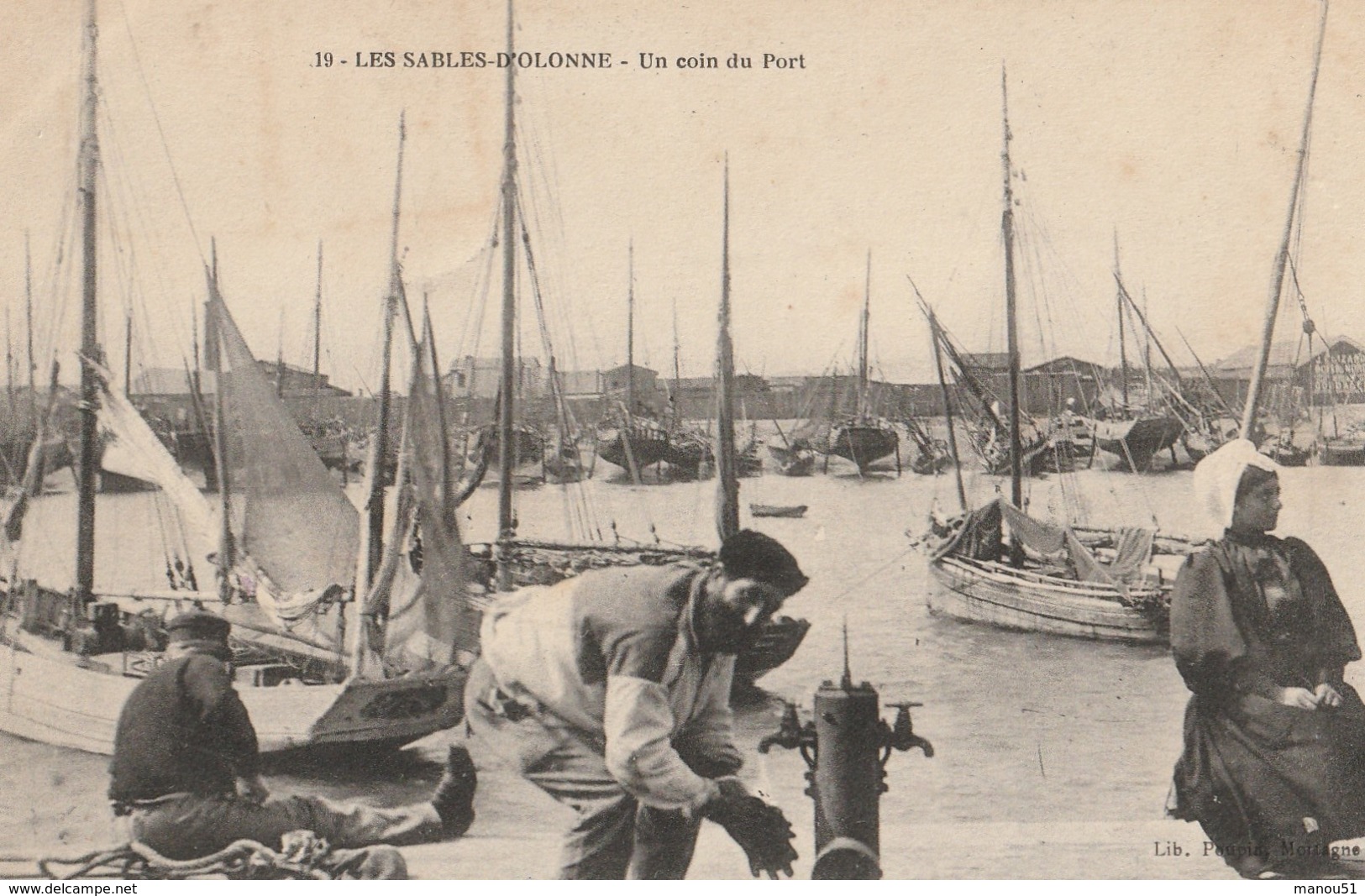 SABLES D'OLONNE  Un Coin Du Port - Sables D'Olonne