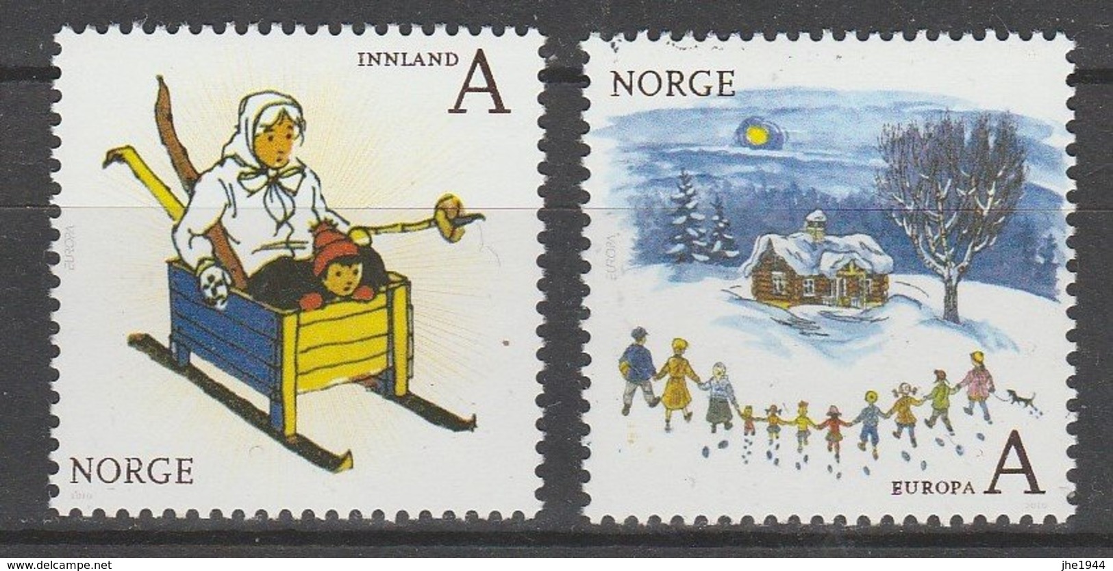 Norvege Europa 2010 N° 1679/ 1680 ** Livres Enfants - 2010