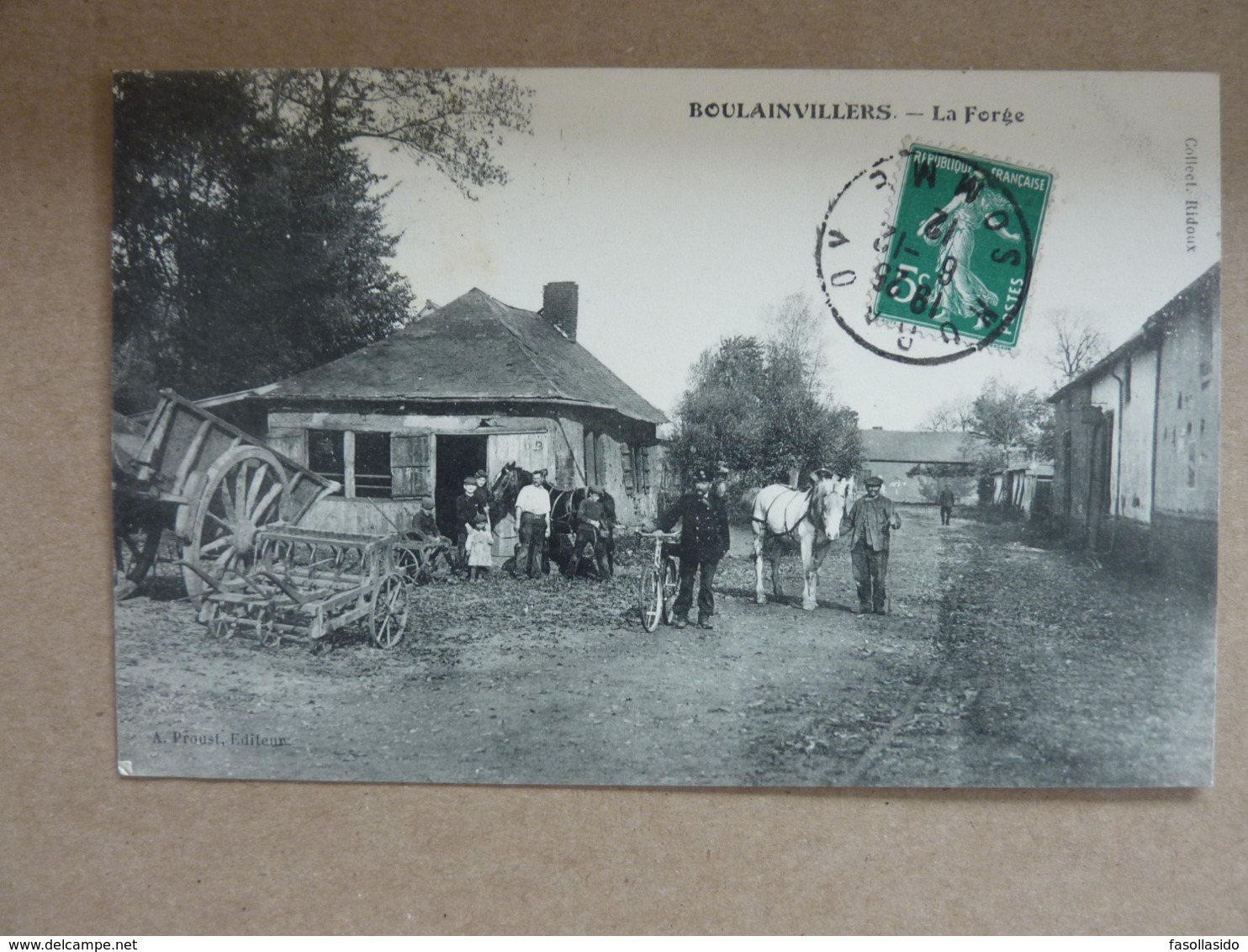 80 Somme BOULAINVILLERS  La Forge - Autres & Non Classés