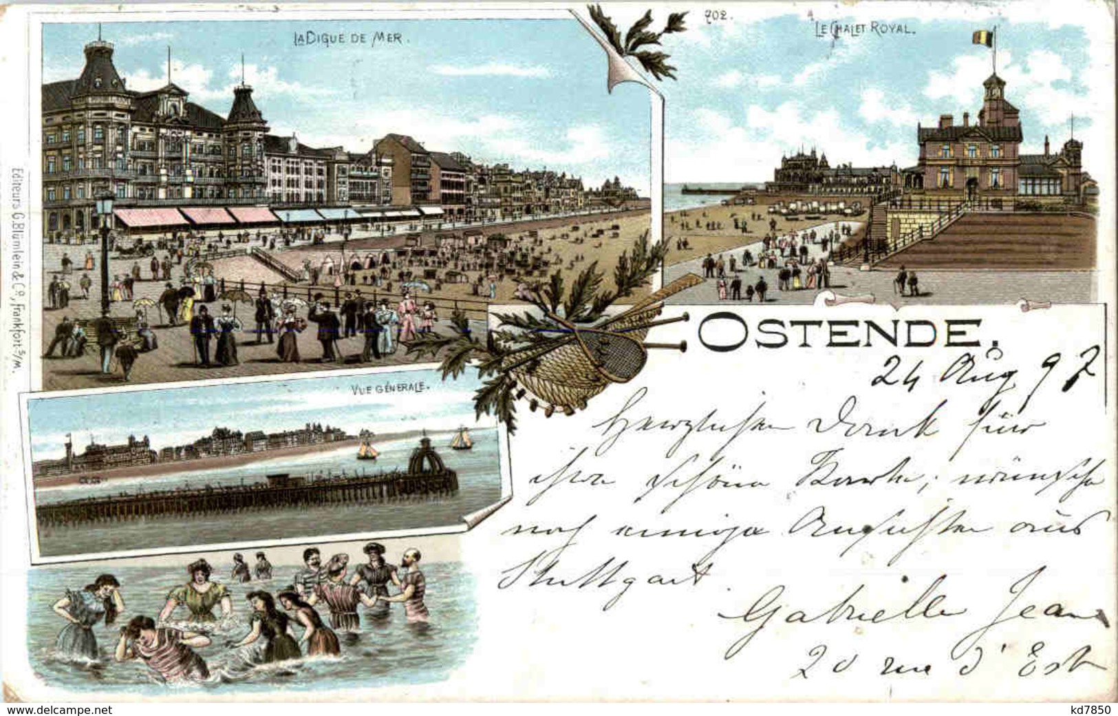 Ostende - Litho - Oostende