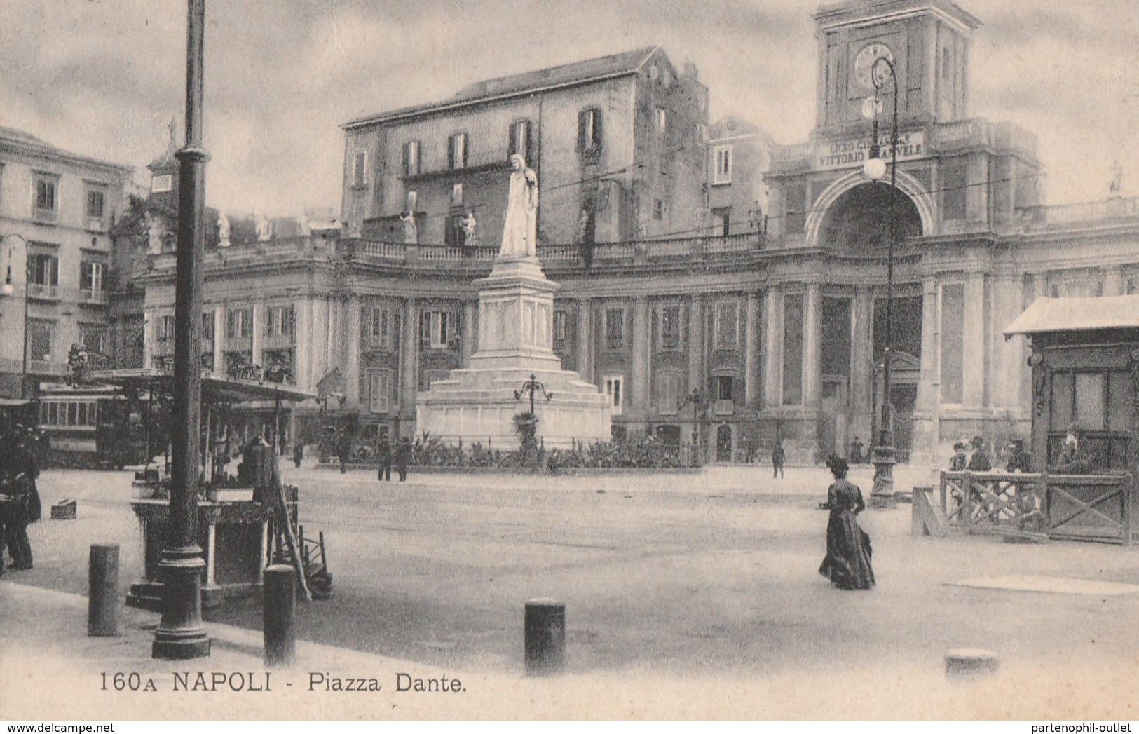Cartolina- Postcard /  Viaggiata - Sent /  Napoli, Piazza Dante - Napoli (Naples)