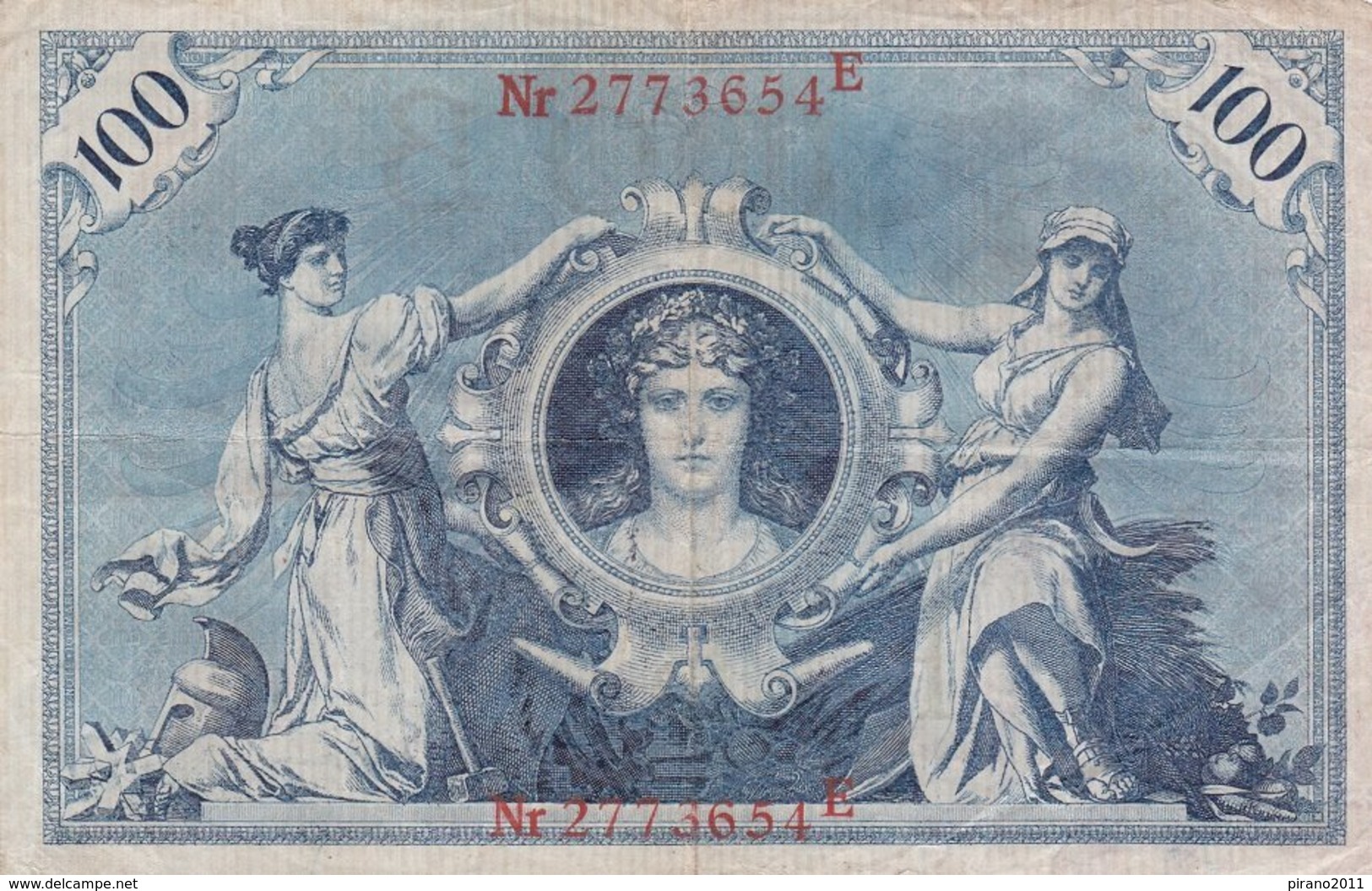 Reichsbanknote, 100 Mark - 100 Mark