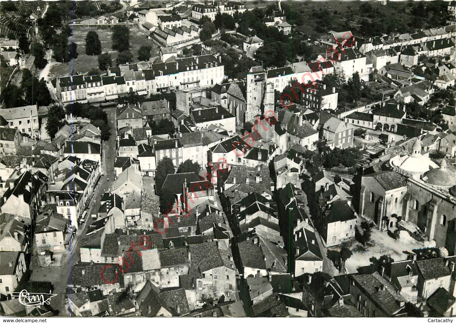 46.  SOUILLAC .  Vue Générale Aérienne . - Souillac