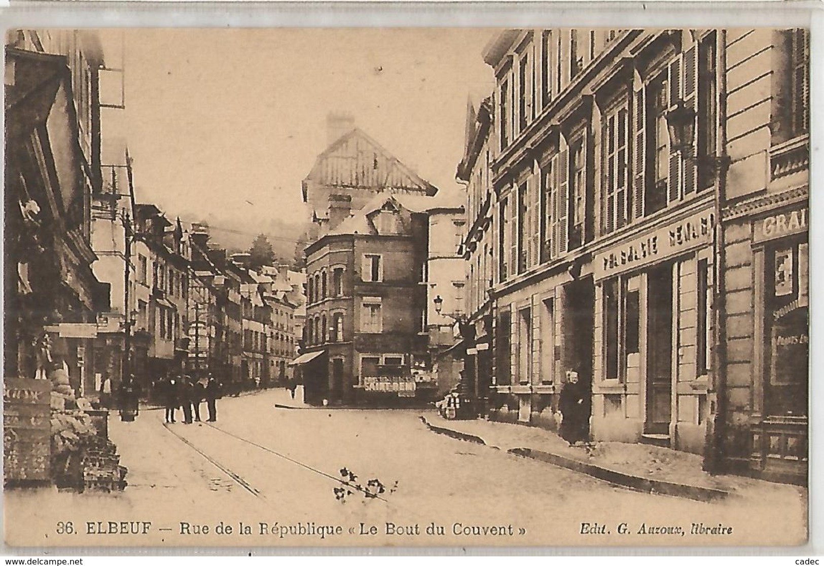 ELBEUF  Rue De La Republique "Le Bout Du Couvent" - Elbeuf