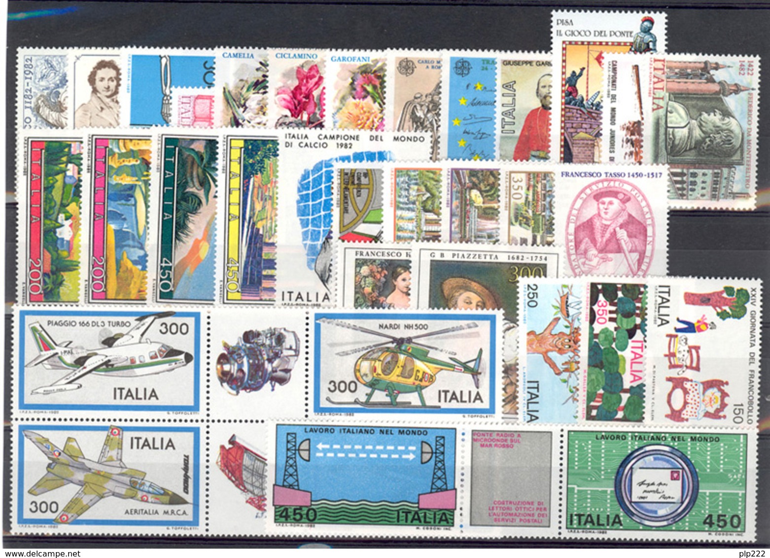 Italia Repubblica Collezione Completa 1981/90  MNH/** VF - Verzamelingen