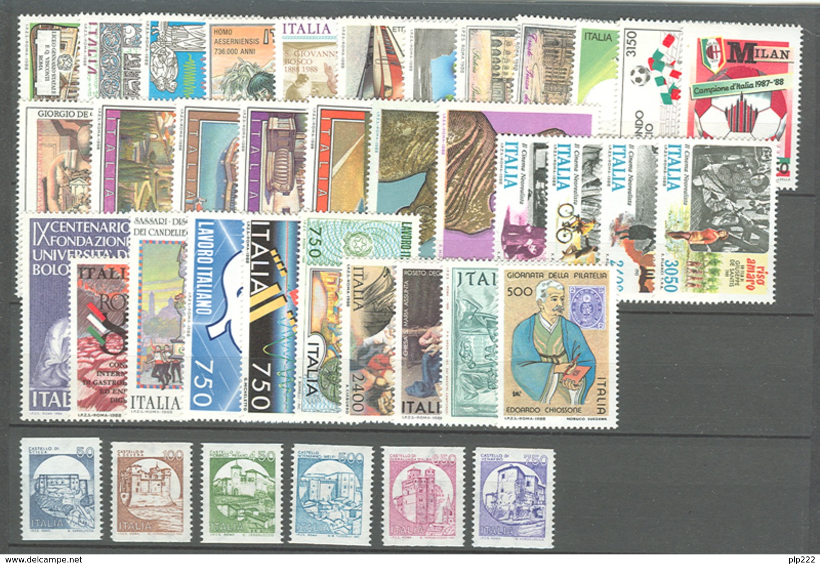 Italia Repubblica Collezione completa 1981/90  MNH/** VF