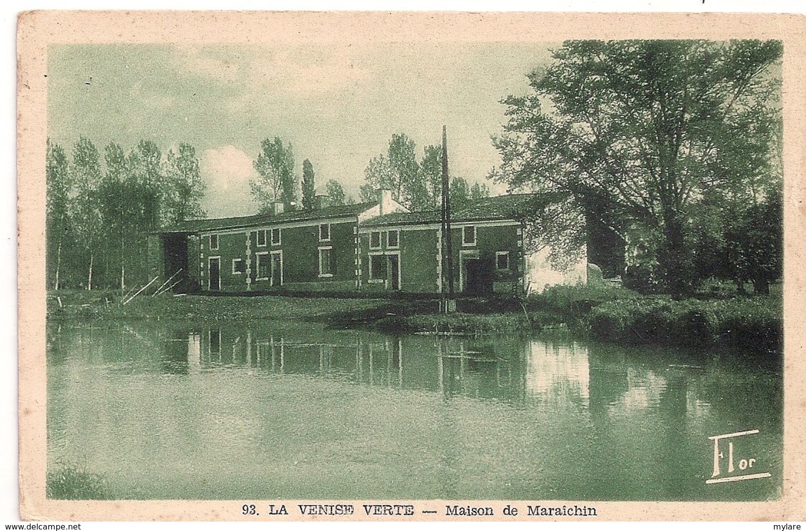 Cpa 79 Maison De Maraichin - Frontenay-Rohan-Rohan