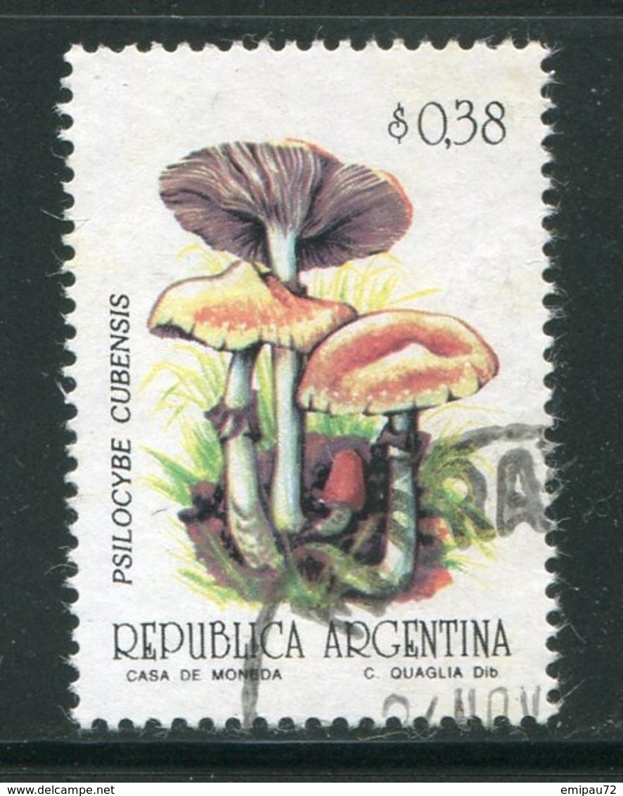 ARGENTINE- Y&T N°1775- Oblitéré (champignons) - Used Stamps